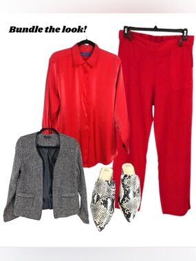 True Envy Black and White Blazer